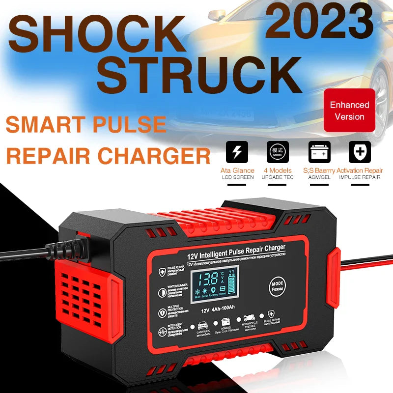 SmartCharge 12V Car Battery Charger
