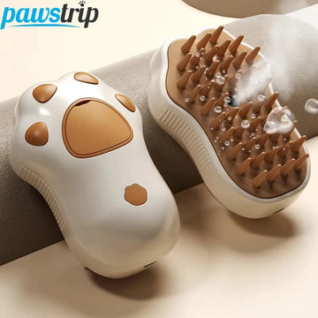 3-in-1 Pet Steam Brush – Electric Spray Hair Brush Comb for Dogs & Cats, Massage & Grooming Tool for Loose Hair