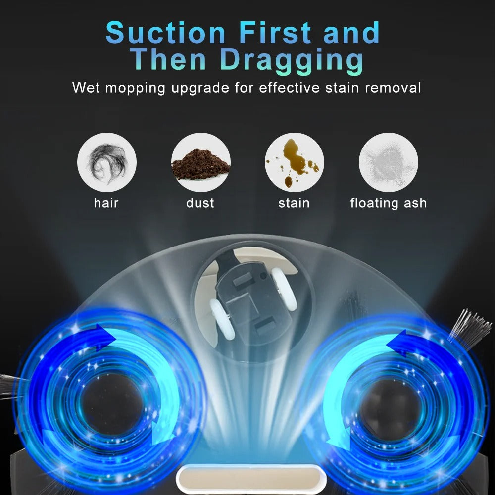 Smart Robot Vacuum Mop for Deep Cleaning